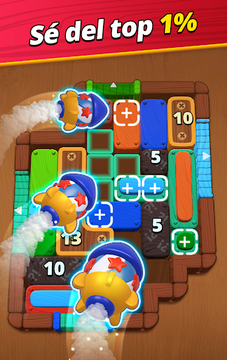 Captura de pantalla de Wood Rush Puzzle
