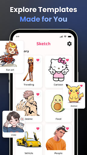 Captura de pantalla de AR Drawing: AR Art Drawing