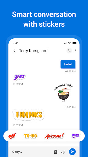 Captura de pantalla de Messages: Text Message, SMS