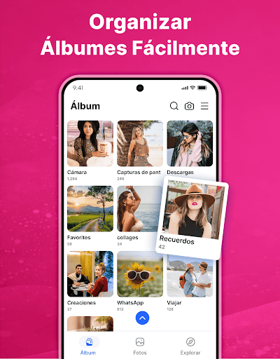 Captura de pantalla de Galería — Fotos y videos