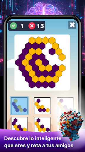 Captura de pantalla de IQ Test de Inteligencia lógica