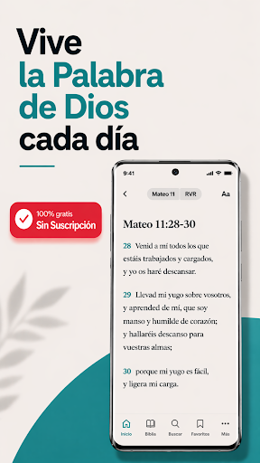 Captura de pantalla de Biblia Reina Valera Diario
