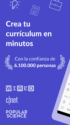 Captura de pantalla de Currículum Vítae - CV Engineer
