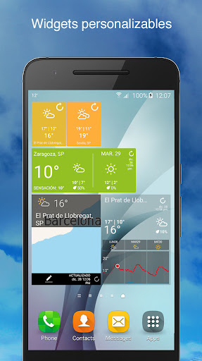 Captura de pantalla de Tiempo- Weather Underground