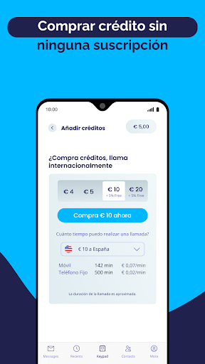 Captura de pantalla de Talk360 - Llamadas por Wifi