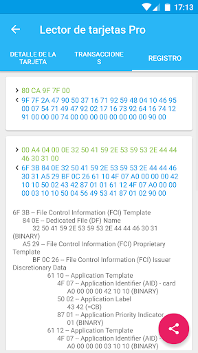 Captura de pantalla de Lector de tarjetas Pro (EMV)