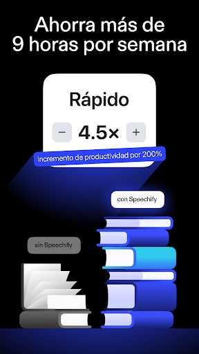 Captura de pantalla de Speechify: Lector de Voz IA