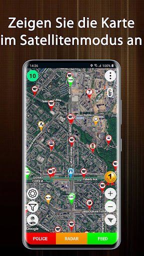 Polizei Detektor Blitzer Radar Screenshot