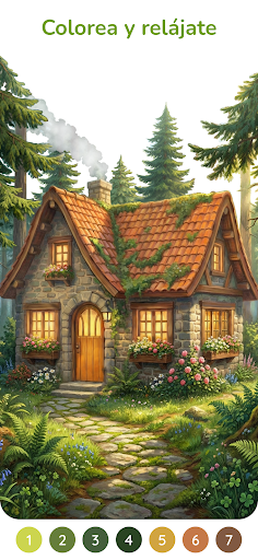 Captura de pantalla de Happy Color®– juegos de pintar