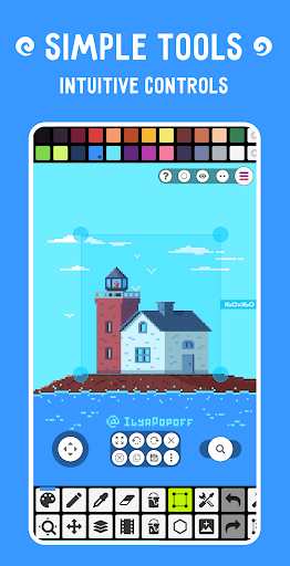 Captura de pantalla de Pixel Studio: pixel art editor