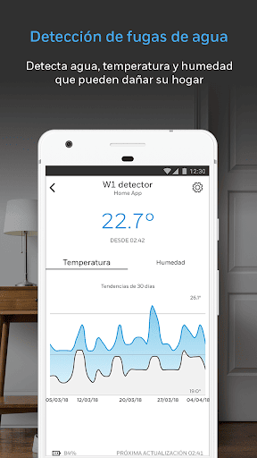 Captura de pantalla de Resideo - Smart Home