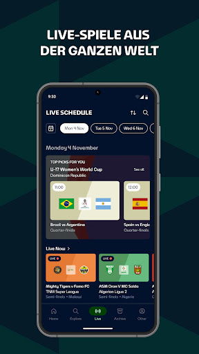 FIFA+ | Fußball live streaming Screenshot