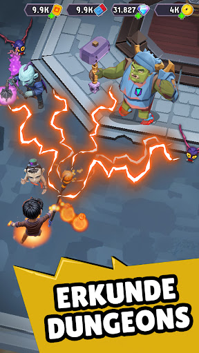 Wizario: Idle Survival Screenshot