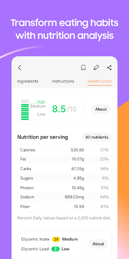 Samsung Food: Meal Planner screenshot