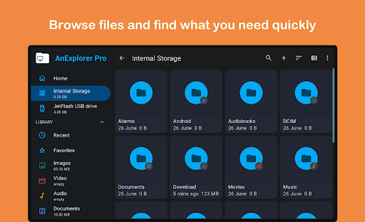 Captura de pantalla de AnExplorer Pro File Manager