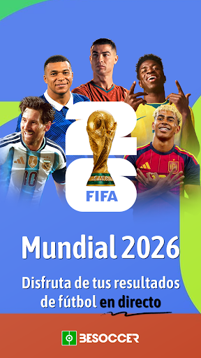 Captura de pantalla de BeSoccer: Resultados de Fútbol
