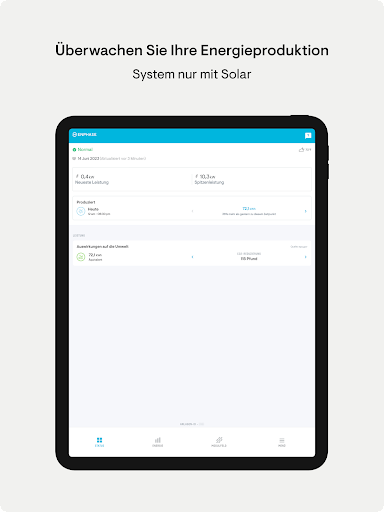 Enphase Enlighten Screenshot