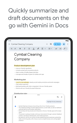 Google Docs screenshot