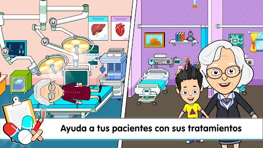 Captura de pantalla de Tizi Hospital: Juegos médicos