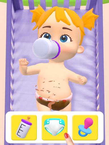 Captura de pantalla de My Baby Care Virtual Baby Care