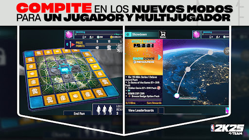 Captura de pantalla de MyTEAM de NBA 2K25