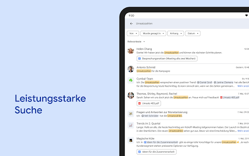 Google Chat Screenshot
