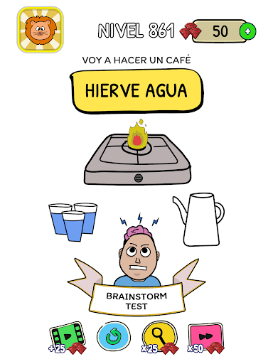 Captura de pantalla de Brainstorm Test: Tricky Puzzle