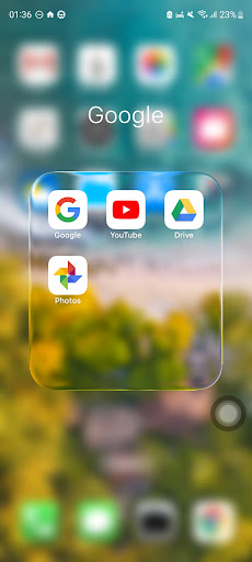 Launcher iOS 26 screenshot