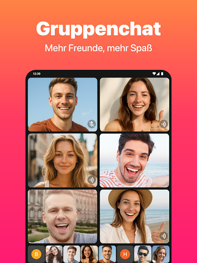 JusTalk - Video-Chat & Anrufe Screenshot