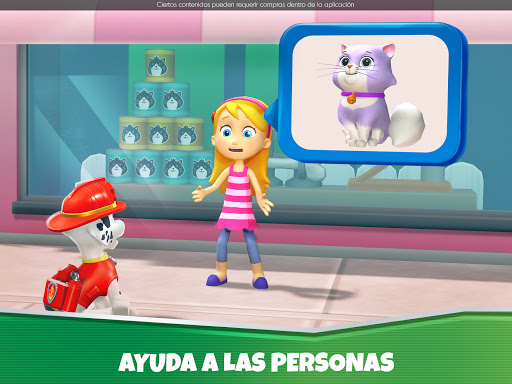 Captura de pantalla de La Patrulla Canina al rescate
