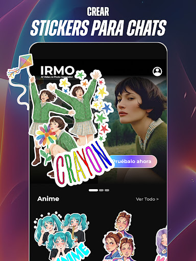Captura de pantalla de IRMO - Estudio de IA