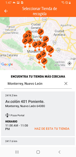 Captura de pantalla de Little Caesars