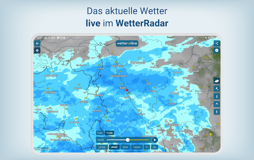Wetter Online - RegenRadar Screenshot