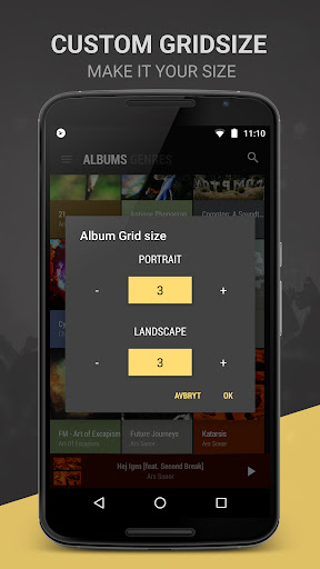 Captura de pantalla de BlackPlayer EX