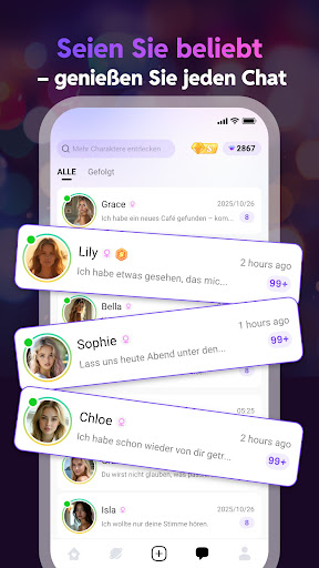 Linky AI: Chat, Spiel, Bindung Screenshot