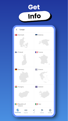 World Map & Countries screenshot