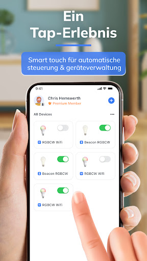 Smart Light Smart Home Control Screenshot