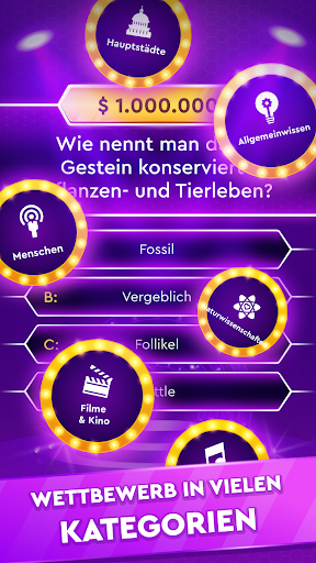 Trivia-Spiel: Millionär Quiz Screenshot