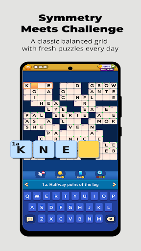 Captura de pantalla de Word Hike -Inventive Crossword