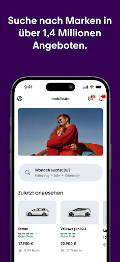 mobile.de: Autos kaufen & mehr Screenshot