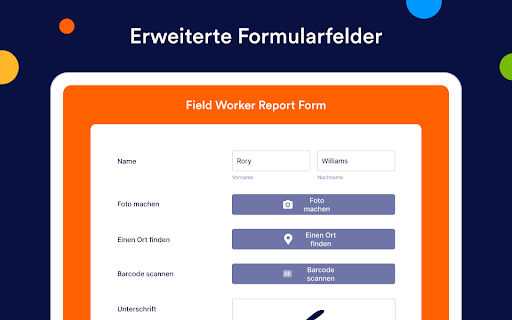 Jotform Formular & Umfrage Screenshot