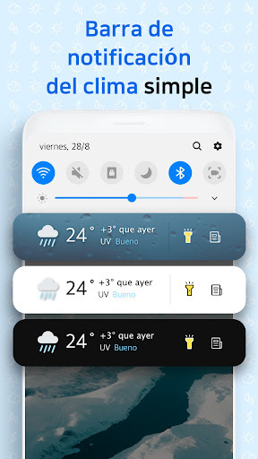 Captura de pantalla de Pantalla del Clima