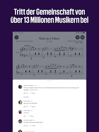 MuseScore Noten & Akkorde App Screenshot