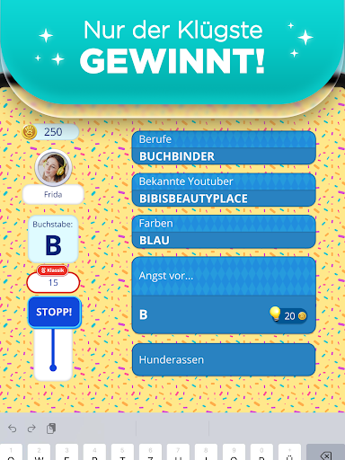Stadt Land Fluss 2 - Stop Screenshot