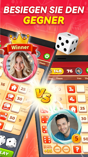 Yatzy GO! Würfelspiel Screenshot