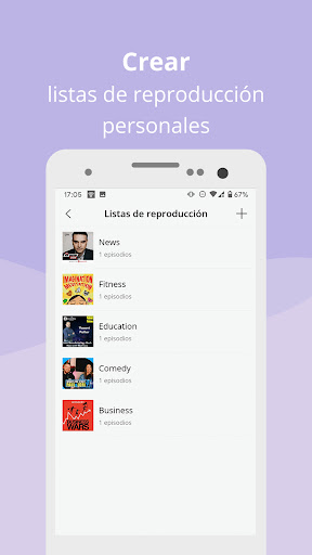 Captura de pantalla de Podcast Player-Podbean