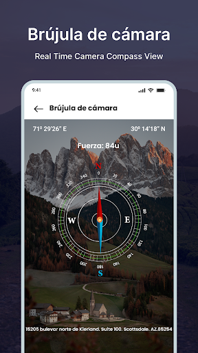 Captura de pantalla de Compass: Brújula inteligente