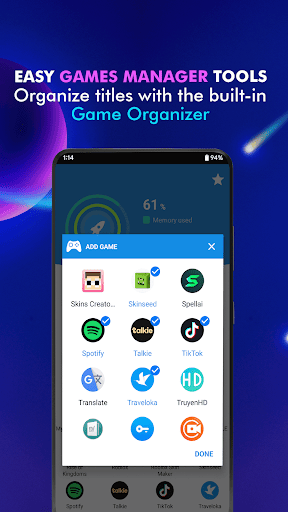 Spielmanager - GAxHub Launcher Screenshot