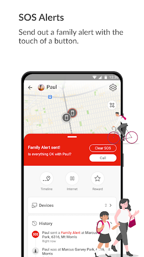 Captura de pantalla de T-Mobile® FamilyMode™