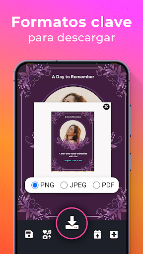 Captura de pantalla de Invitación de Cumpleaños